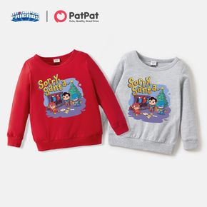 DC Super Friends Toddler Boy 100% Cotton Christmas Tree Sweatshirt