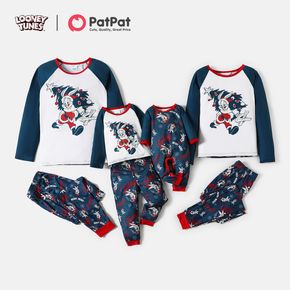 Looney Tunes Family Matching Bunny Top And Allover Pants Pajamas Sets