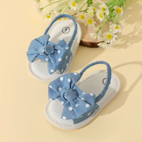 Baby / Toddler Bow Slingback Open Toe Soft Sole Sandals Prewalker Shoes