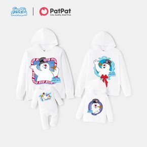Frosty The Snowman Family Matching Snowman Cotton Hooded Sweatshirts