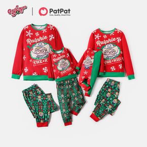 eine weihnachtsgeschichte familie passend zu weihnachten ralphie snowflake top und allover hosen pyjamas set