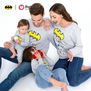 Batman 100% Cotton Family Matching Grey Sweatshirts