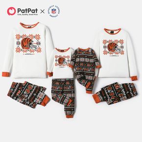 NFL Family Matching Graphic Top and Allover Pants Pajamas Sets