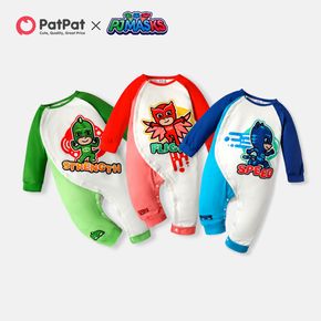 Pyjamasques bébé garçon/fille combinaison graphique héros colorblock