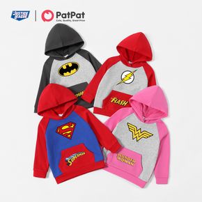Justice League Toddler Boy/Girl Super Hero Cotton Hooded Sweatshirt