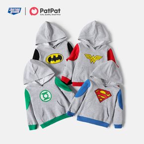 Justice League Toddler Boy/Girl Super Hero Logo Hooded Sweatshirt