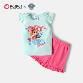 PAW Patrol 2-piece Toddler Girl Best Pups Cotton Tee and Shorts Set