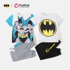 Batman 2-teiliges Kid Boy Kurzarm-T-Shirt und elastische Hose