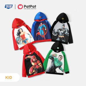 Justice League Kids Boy/Girl Super Heroes Hooded Pullover Sweatshirt