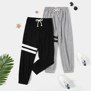 Kid Boy Striped Elasticized Casual Pants