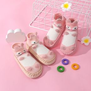 Baby / Kleinkind niedliche Cartoon 3D Doppelohren Schuhsocken
