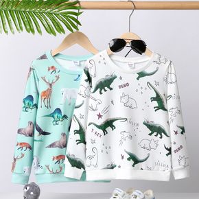 Kid Boy Animal pattern Pullover Sweatshirt/Sportswear