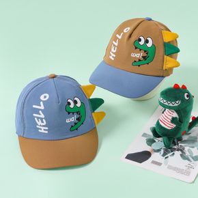 Toddler / Kid Cartoon Letter Dinosaur Pattern Baseball Cap