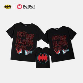 Batman Family Matching Heart Print Cotton Tees