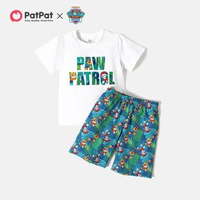 PAW Patrol 2-piece Toddler Boy Cotton Tee and Allover Shorts Set