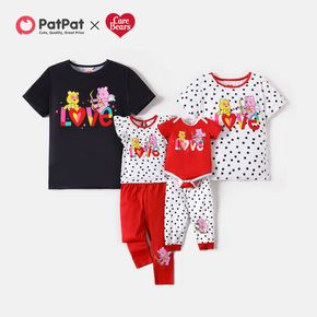 Care Bears Family Matching Polka Dots and Love Print Tees and Sets