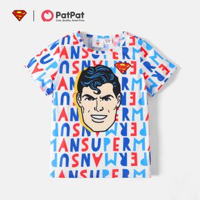 Superman Kid Boy Allover Short-sleeve Tee