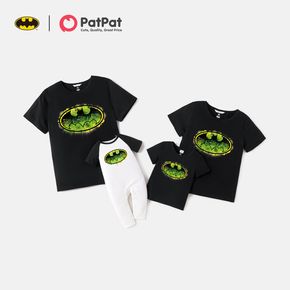 Batman Family Matching Graphic Black Short-sleeve Cotton Tees