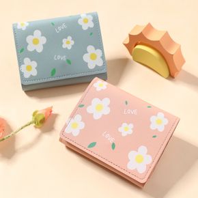 Kids Floral Graphic Small Wallet