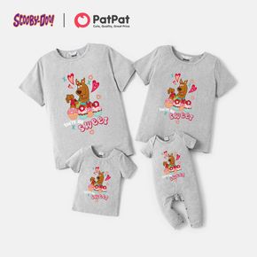 Scooby-Doo Family Matching Sweat Love Cotton Tees and Jumpsuit