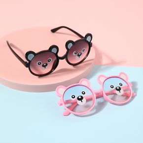 Kids Cartoon Cute Bear Print Decorative Glasses