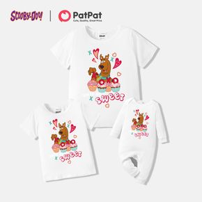 Scooby-Doo Mommy and Me Heart Print Cotton Tee
