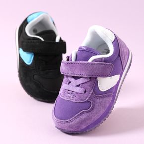 Toddler / Kid Knit Panel Velcro Strap Sneakers