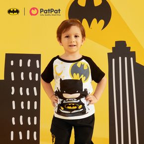 Batman Toddler Boy Super Hero Colorblock Tee
