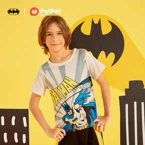 Batman Kid Boy Super Hero Short-sleeve Tee