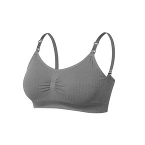 Nursing Ruched Seamless Wirefree Bra (A-D CUP SIZES)
