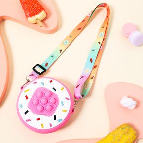 Kids Silicone Candy Coin Purse Crossbody Shoulder Bag