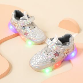 Toddler / Kid Glitter Stars Decor Holographic Panel Sneakers