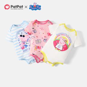 Peppa Pig Baby Boy/Girl Graphic Short-sleeve Romper