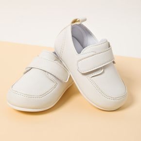 طفل / طفل صغير حذاء أبيض بسيط prewalker