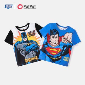 Justice League Kleinkind Jungen Superhelden Kurzarm-T-Shirt