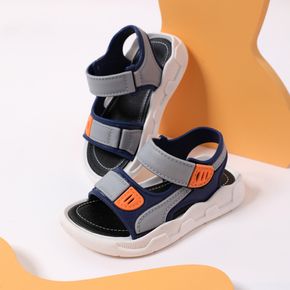 Toddler Color Block Velcro Sports Sandals