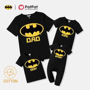 Batman Family Matching Batman Logo Cotton Daddy and Me Tees