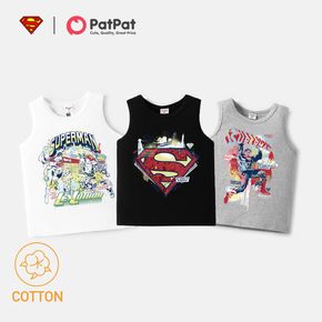 Superman Toddler Boy Letter Print Cotton Tank Top