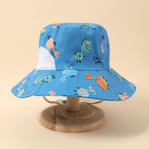 Toddler / Kid Dinosaur Print Breathable Visor Bucket Hat