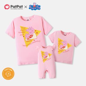 Peppa Pig Mommy and Me Heart Print Cotton Tee