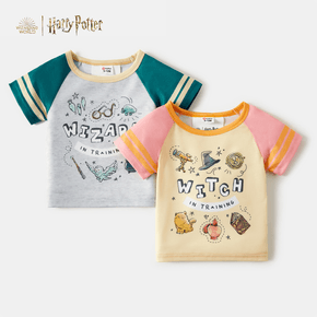 Harry Potter Baby Jungen/Mädchen Grafik T-Shirt mit Raglanärmeln