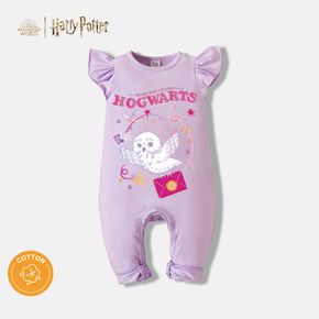 Harry Potter Baby Girl HOGWARTS Owl Cotton Jumpsuit