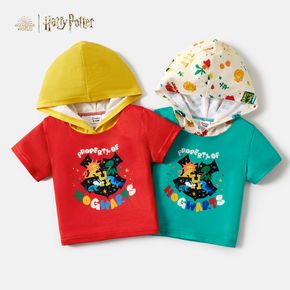 Harry Potter Baby Boy Graphic Short-sleeve Hooded Top