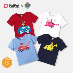 PAW Patrol Toddler Girl/Boy Vehicle Print Short-sleeve Cotton Tee
