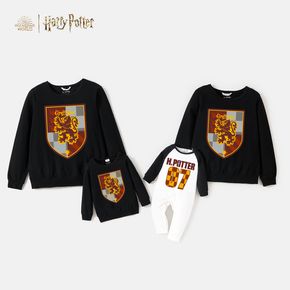 Harry Potter Family Matching Gryffindor Cotton Black Sweatshirts