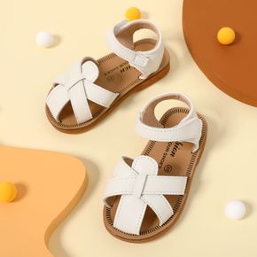 Toddler Crisscross Vamp Solid Sandals