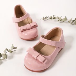 Toddler / Kid Bow Decor Pink Flats Mary Jane Shoes