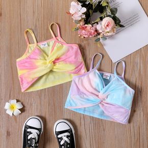 Toddler Girl Tie Dyed Twist Knot Camisole