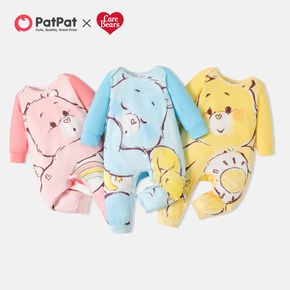 Care Bears Baby Boy/Girl Cute Bear Print Long-sleeve Jumpsuit