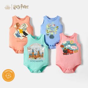 Harry Potter Baby Boy/Girl Cotton Sleeveless Graphic Romper